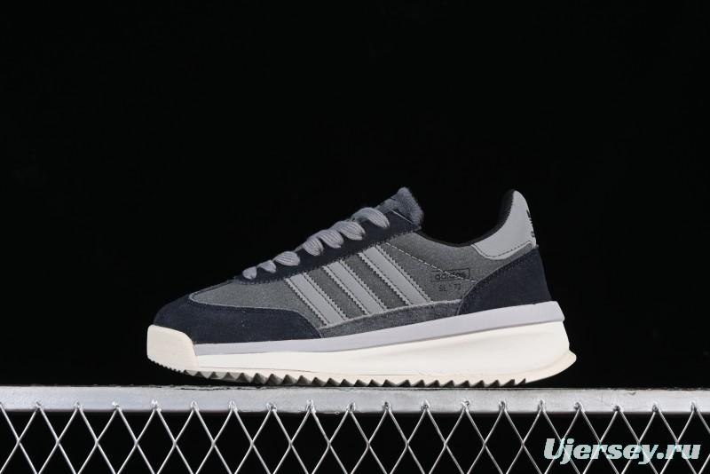 Adidas Originals SL 72 Retro Running Shoes with Nylon Upper and Rubber Outsole - IH5633
