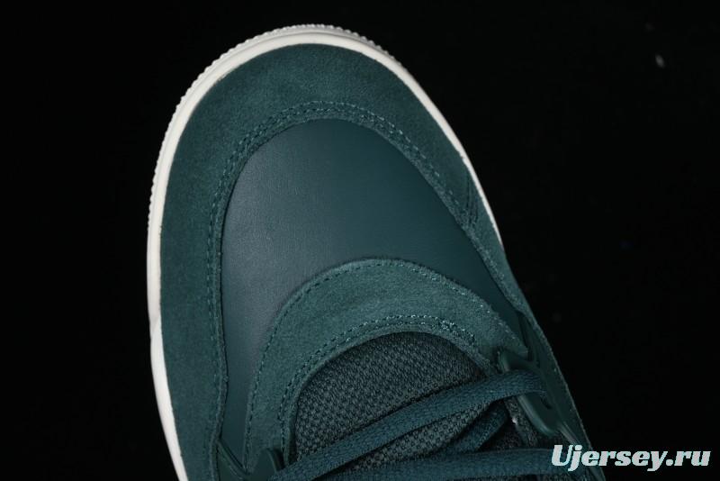 Nike Air Jordan 4 Remastered Military Green Retro Sneakers - FQ7940-300