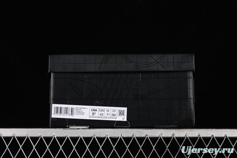 Nike Air Jordan 1 Low Method of Make Casual Sneakers in White Gold - FN5032-100