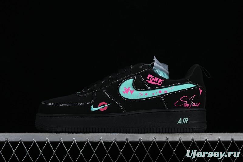 Nike Air Force 1 '07 Low Flame Red Lips Qixi Limited Edition Casual Sneakers - FB8971-005