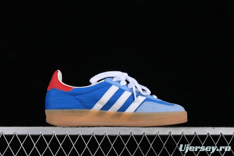 Adidas Originals Gazelle Indoor IF9643 Retro Casual Low-Top Skateboard Shoes with Anti-Slip and Wear-Resistant Sole
