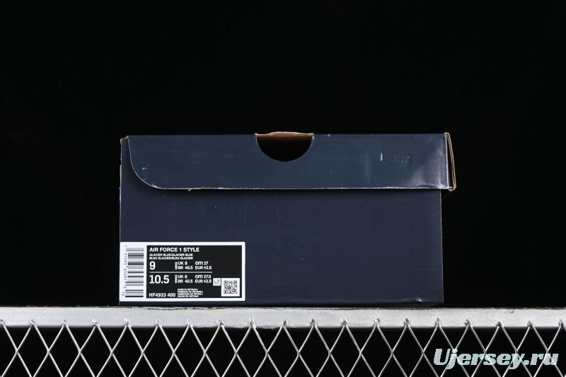 Nike Air Force 1 '07 Low Casual Sneakers with Full-Length Air Cushion - HF4933-400