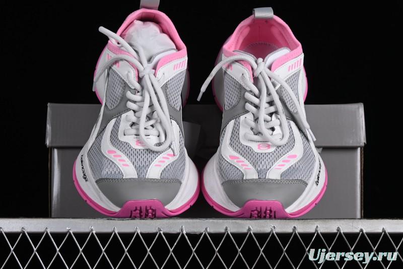 Balenciaga Circuit Lightweight Distressed Print Round Toe Fashion Casual Sneakers - WFLGY1950