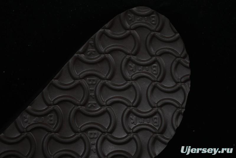 Birkenstock Sandals with Soft Suede Leather and Lambswool Footbed - G.D4