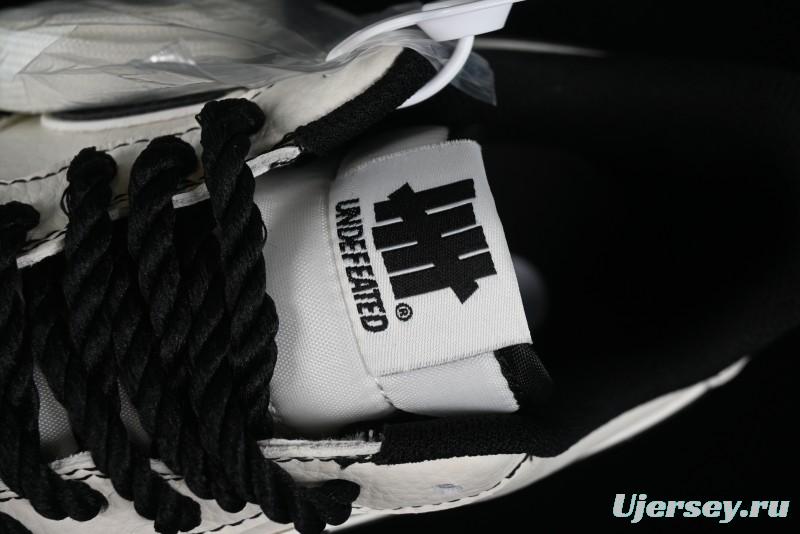 Nike Undefeated Air Force 1'07 Low Casual Sneakers with Custom Leather & Reflective Details - UT2023-201