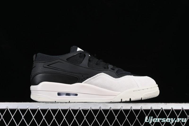 Nike Air Jordan 4 Remastered Sneakers in Black, Light Bone, and Dark Gray - FQ7939-001