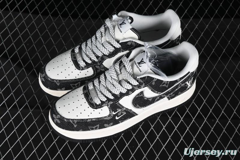 Nike Air Force 1 '07 Low LV Collaboration - Starry Night Black Low-Top Casual Sneakers - SJ2088-002