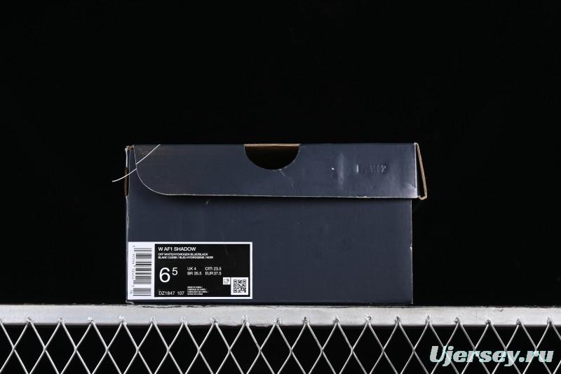 Nike Air Force 1 Shadow Lightweight Elevated Low-Top Versatile Sneakers - DZ1847-107