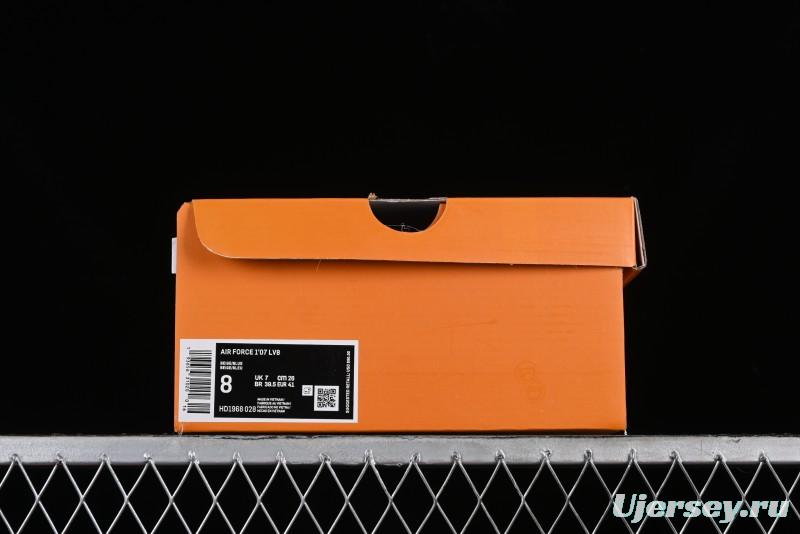 Nike Air Force 1 '07 Low LV Collaboration - Denim Double Swoosh Low-Top Casual Sneakers - HD1968-028