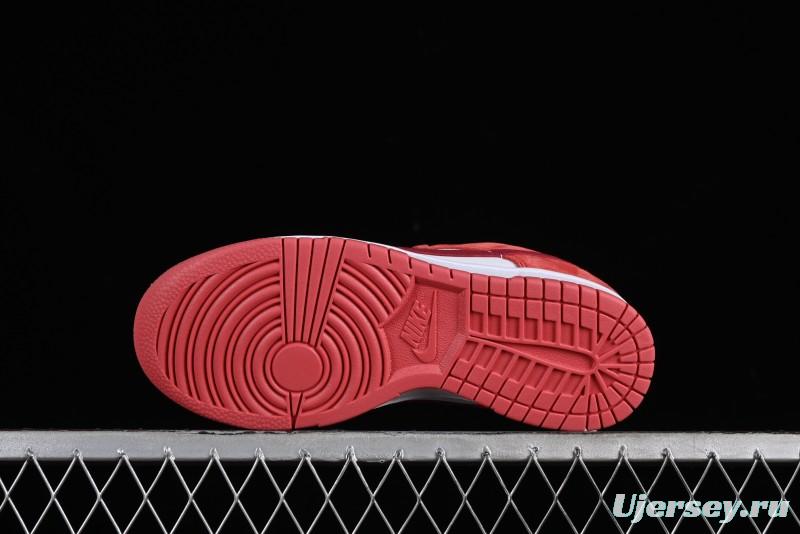 Nike SB Dunk Low Retro Valentine's Day 2024 White Rose Red Skateboarding Shoes - FQ7056-100