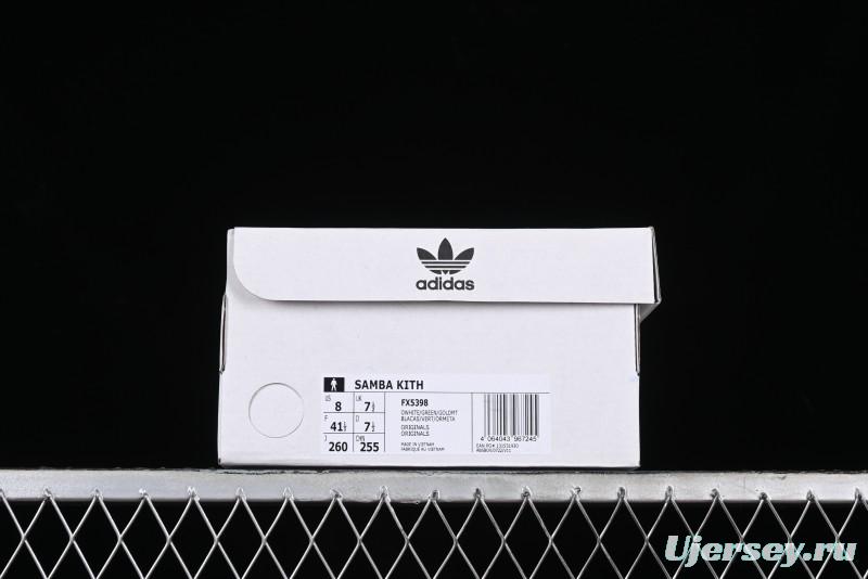 Adidas Samba Kith FX5398 Genuine Leather Casual Sneakers - FX5398