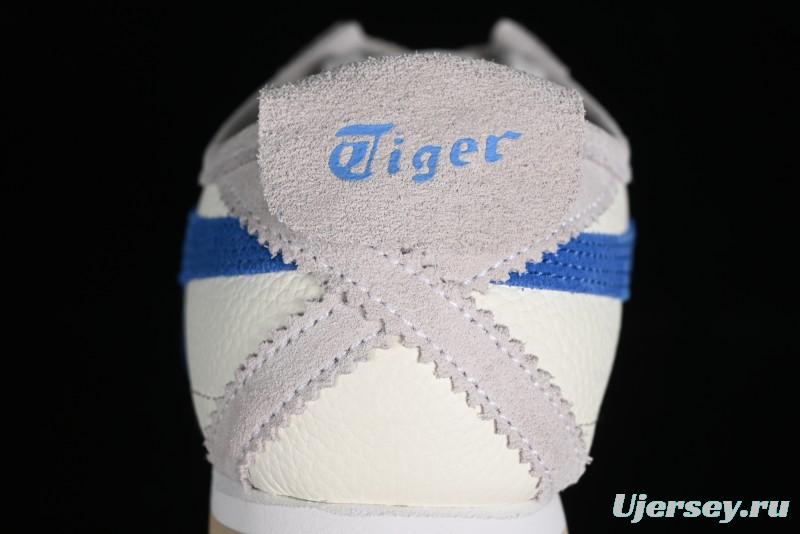 Onitsuka Tiger Mexico 66 Low-Top Leather Sneakers with Classic Design - 1183B391-100