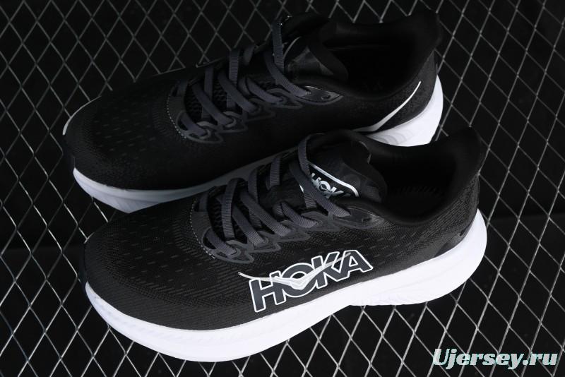 HOKA ONE ONE MACH 6 Flagship Racing Shoes with Carbon Plate Technology and Asymmetric Design - 1147790 BWHT