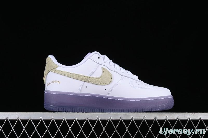Nike Air Force 1 '07 Low Casual Sneakers with Full-Length Air Cushion - HF5719-139