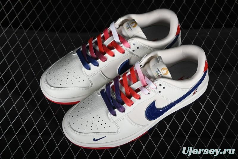 Nike SB Dunk Low Paris Olympics Limited - Patent Leather Blue - JH8310-951