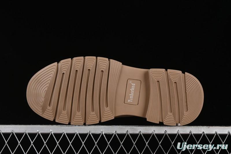 Timberland Low-Top Casual Shoes for Men - Italian Oil-Grained Leather with Anti-Slip Rubber Sole - TB73535SAND