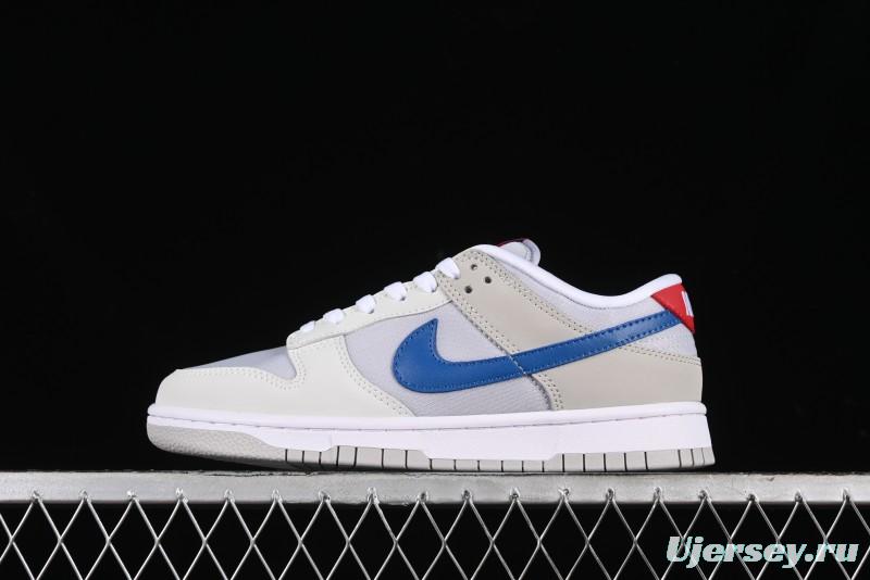 Nike Dunk Low SB Silver Surfer Skateboarding Shoes with Metallic Silver Upper - HF0391-001