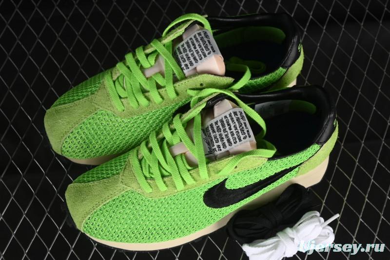 Nike Stussy Roshe Run LD-1000 Comfortable Versatile Non-Slip Durable Waffle Low-Top Casual Running Shoes - FQ5369-300