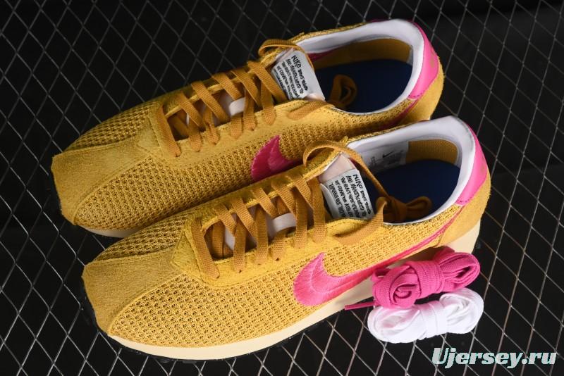 Stussy x Nike Roshe Run LD-1000 Comfortable Versatile Non-Slip Durable Waffle Low-Top Casual Running Shoes - FQ5369-700