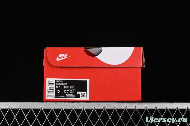 Nike Killshot 2 Retro Comfortable Non-Slip Low-Top Sneakers - FZ5630-001