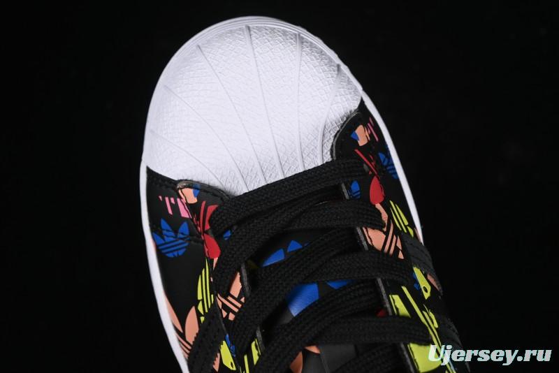 Adidas Superstar H00182 Casual Sneakers with Shell Toe Design - H00182