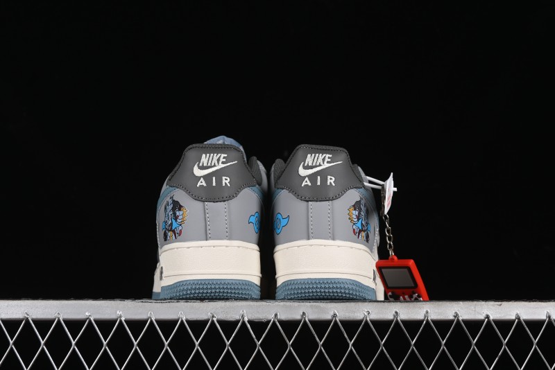 Nike Air Force 1'07 Low "Galuru" Digimon Themed Casual Sneakers - CJ0304-310