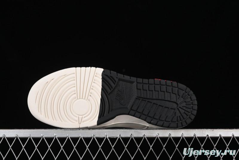 Nike SB Dunk Low x Supreme x Stussy Triple Collaboration Off-White Black Swoosh Anniversary High-End Custom Low-Top Casual Skate Shoes - SJ2068-270