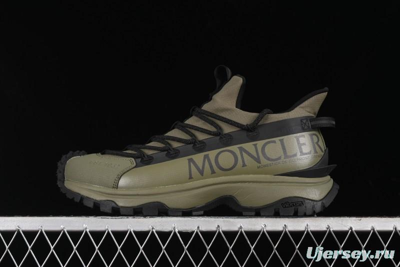 Moncler Trailgrip GTX Mountain Outdoor Shoes with Cordura Nylon Gore-Tex Waterproof Vibram Outsole - M00090M3457