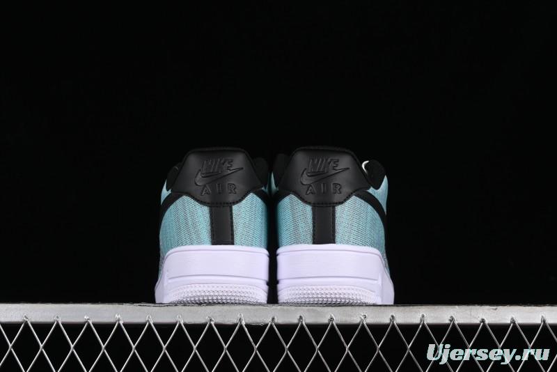 Nike Air Force 1 '07 Low 2.0 Moon Black Flywire Casual Sneakers - CI0051-600