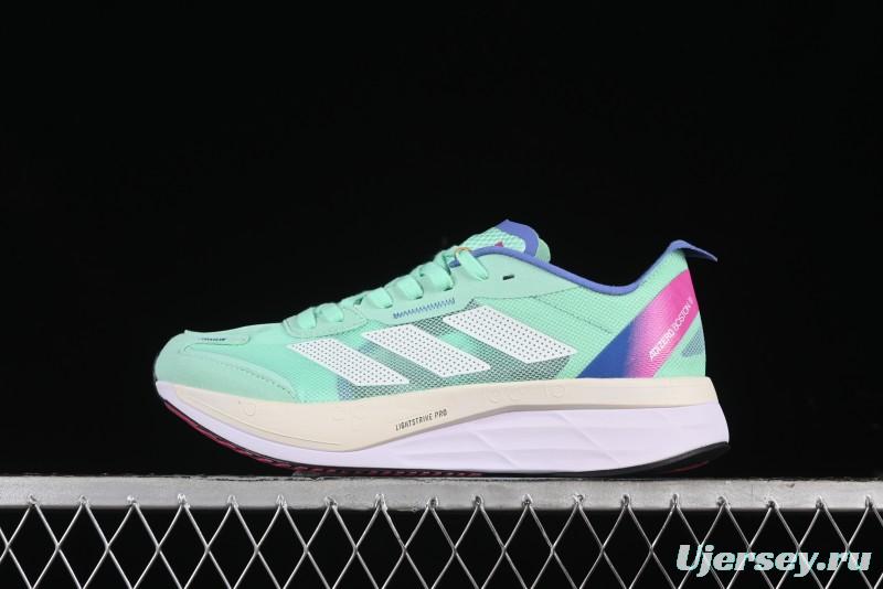 Adidas Adizero Boston 11 M Running Shoes with Lightstrike Technology - HQ3696