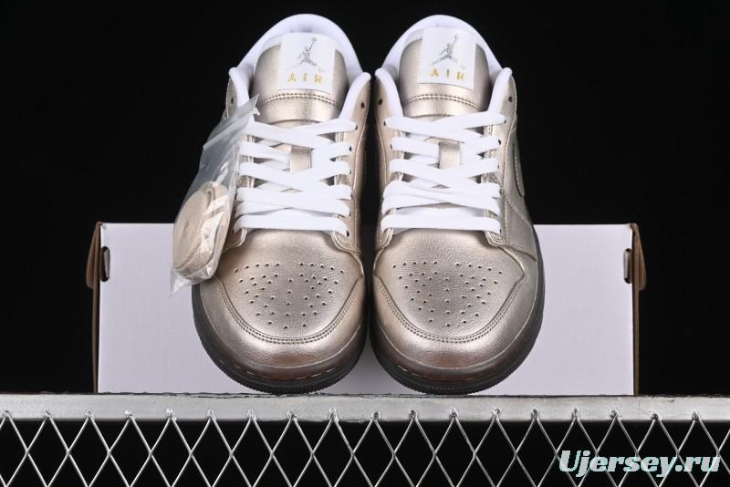 Nike Air Jordan 1 Low Retro Basketball Shoes Platinum - HQ3529-099
