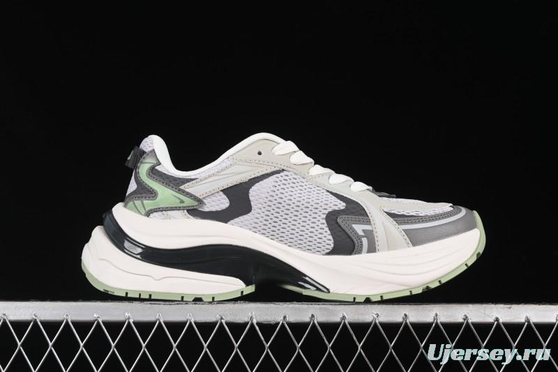 New York Yankees MLB Bigball Chunky Curve Thick Sole Casual Sneakers - 3ARNSPL4N50GRS