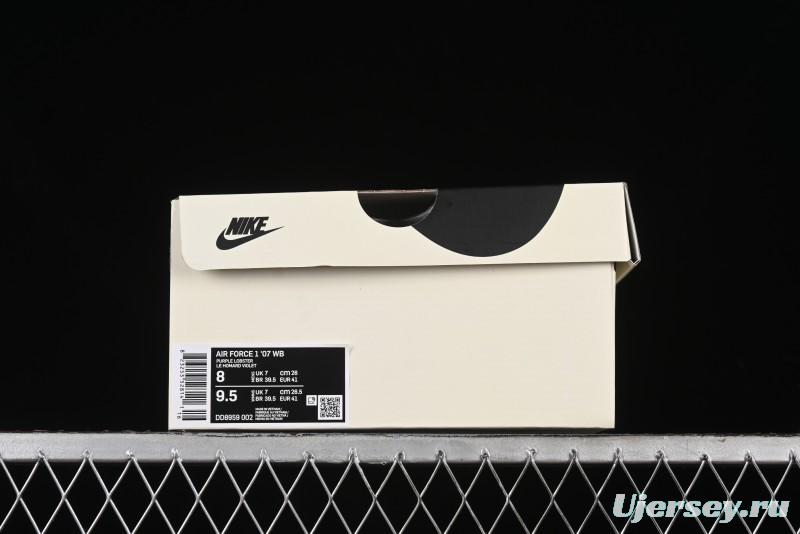 Nike Air Force 1 '07 Low Casual Sneakers with Full-Length Air Cushion - DD8959-002