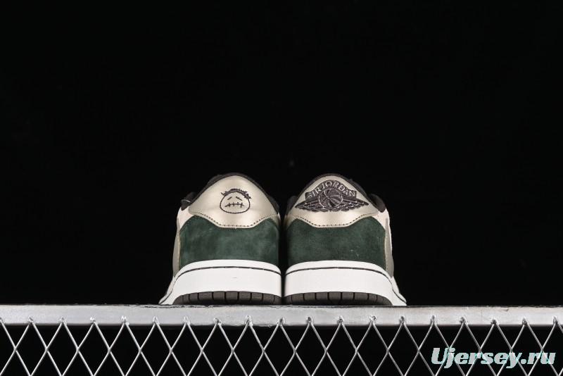 Nike Travis Scott x Air Jordan 1 Low OG Retro Basketball Shoes - DM7866-818