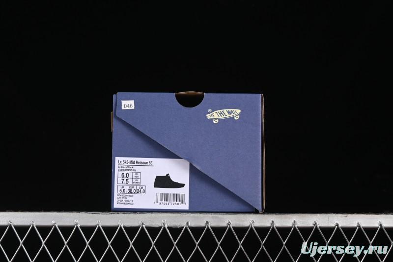 Vans Sk8-Mid Reissue 83 High-End Retro Suede Skate Shoes - VN000CQQBKA