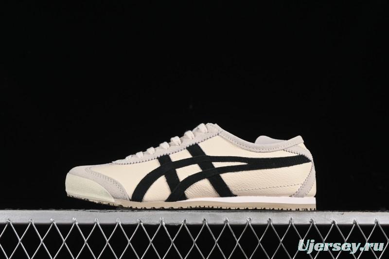 Onitsuka Tiger Mexico 66 Low-Top Leather Sneakers for Casual Running - 1183B391-200