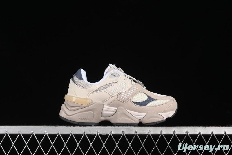 New Balance 9060 Series Kids Hook and Loop Sneakers - PV9060EB