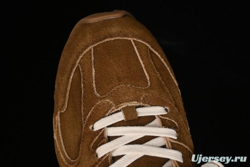 Miu Miu x New Balance 530 Low-Top Retro Running Shoes with Deconstructed Design - 38165