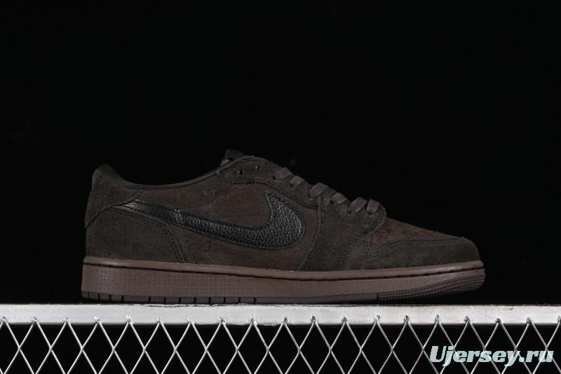 Nike Travis Scott x Air Jordan 1 Low OG Retro Sneakers - DM7866-202