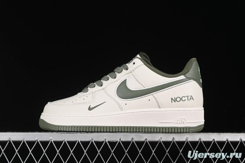 Nike Nocta x Nike Air Force 1 '07 Low Casual Sneakers in Beige Green - NO0224-027