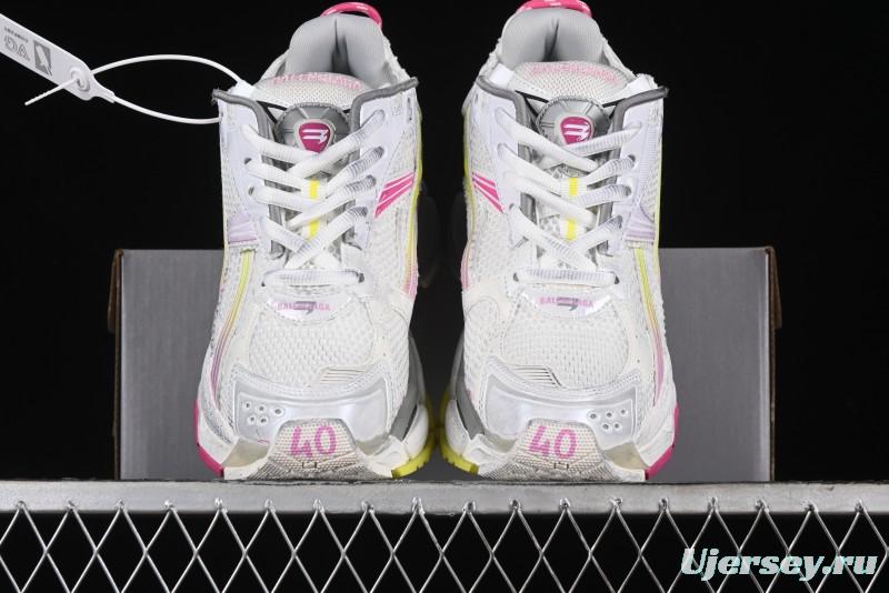 Balenciaga Runner Kith Four Color Retro Casual Sneakers - W3RMU9517