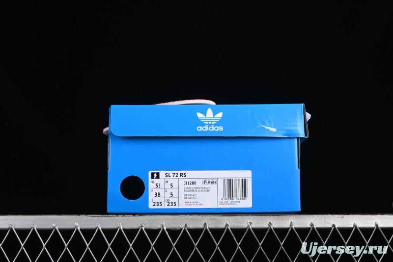 Adidas Originals SL 72 RS Retro Running Shoes with Ecotex Tongue and EVA Midsole - JI1280