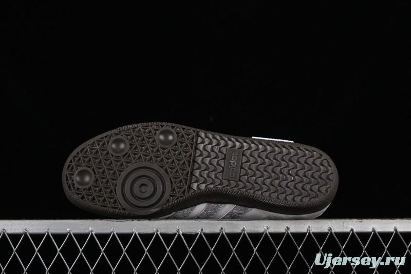 Adidas Originals Samba OG Low-Top Casual Sneakers with Panda Mischief Parachute Academy Design - B75806