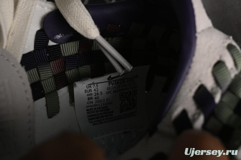 Nike Footscape Woven Asymmetrical Knit Low-Top Lifestyle Sneakers with Nike Air Cushion - FV3615-191