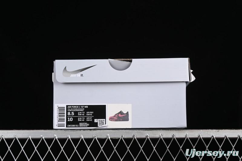 Nike Air Force 1 '07 Low 2D Hand-Painted Anatomy Scene Casual Sneakers - CW2288-011