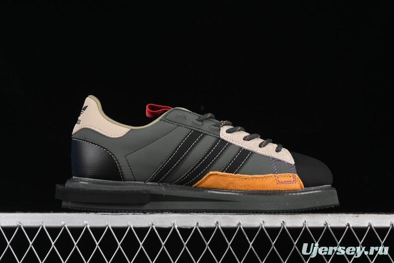 Adidas Originals Campus Mfx Reboot Low-Top Casual Shoes with Die-Cut Design and Anti-Slip Sole - GX1360