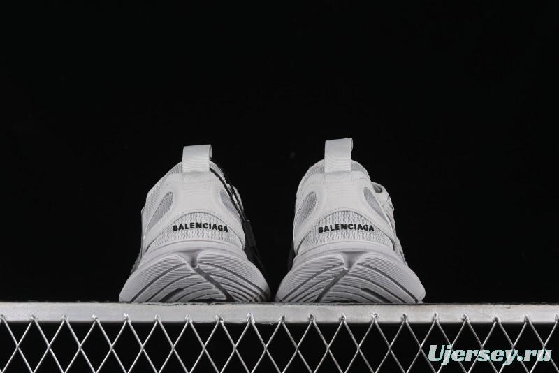 Balenciaga Circuit Lightweight Distressed Print Round-Toe Fashion Casual Shoes - WFLGY1010