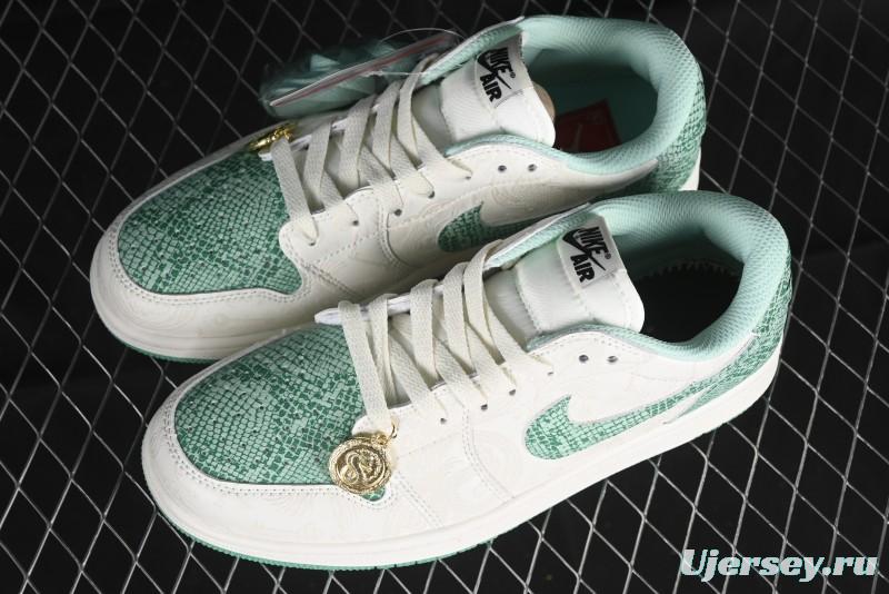 Nike Air Jordan 1 Low OG Retro Basketball Shoes Snake Year Limited Edition - HF3144-100