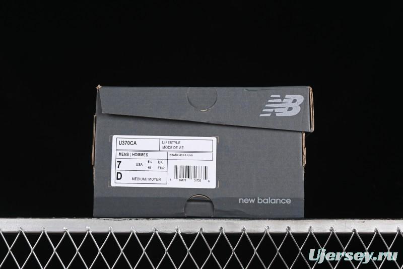 New Balance NB370 Series Retro Casual Running Shoes - U370CA