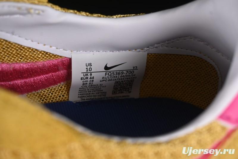 Stussy x Nike Roshe Run LD-1000 Comfortable Versatile Non-Slip Durable Waffle Low-Top Casual Running Shoes - FQ5369-700